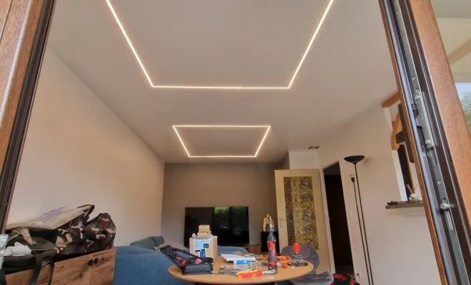 Création faux plafond avec Led intégrée